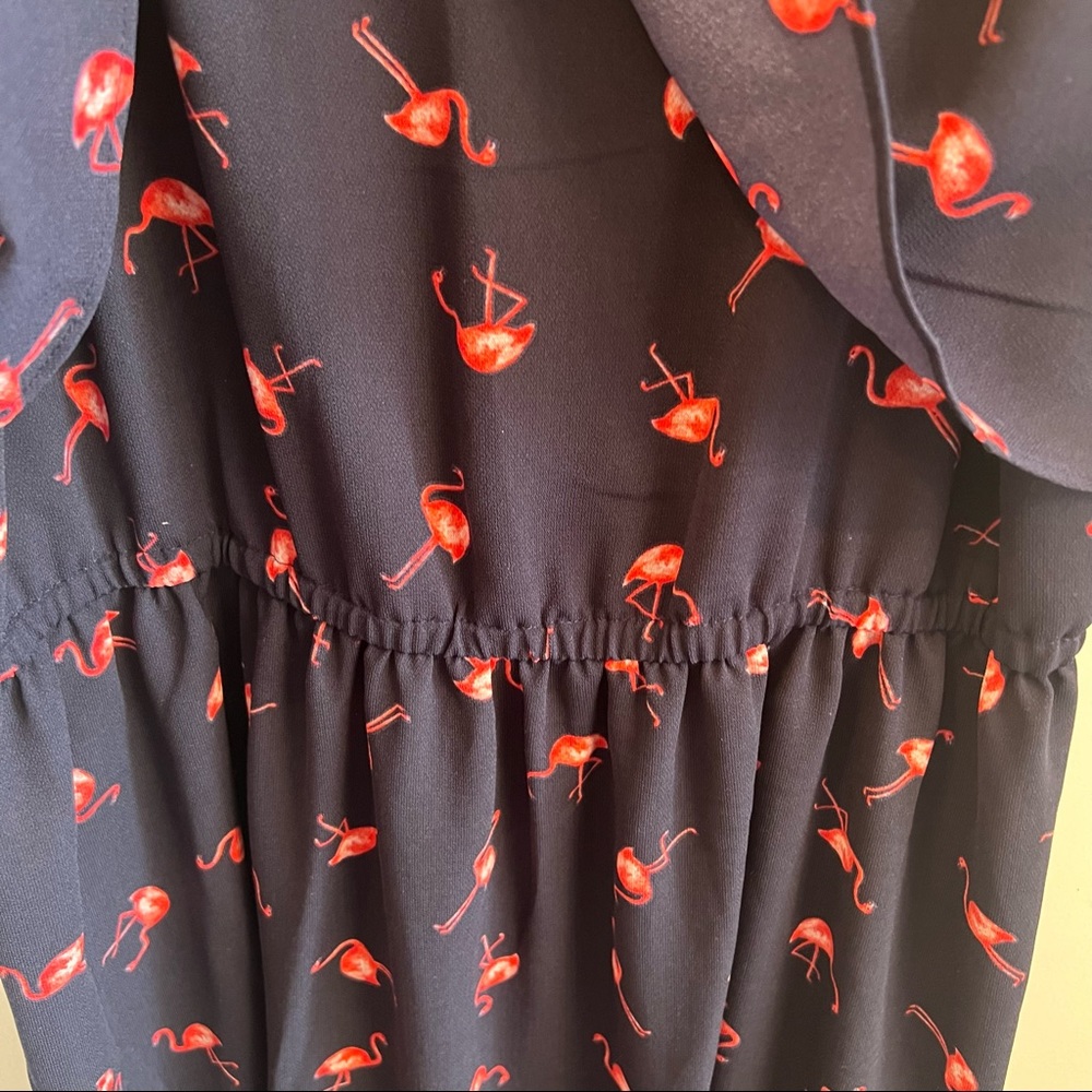 Elle Ladies Flamingo Dress with Adjustable Straps - Picture 7 of 11